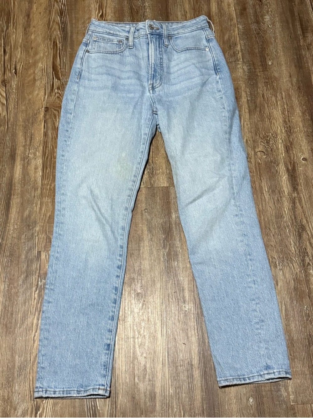 Madewell The Curvy Perfect Vintage Jeans Women's 24/31 Straight Leg in Fiore
